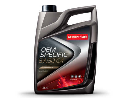 champion oem specific 5w30 c4