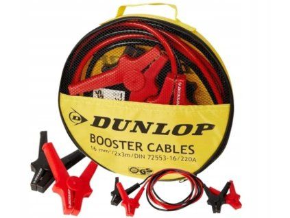 Kable rozruchowe Dunlop 2090612 2 x 3 m 220 A