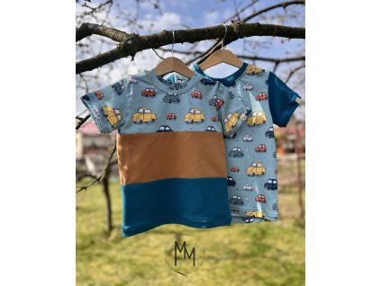 Dětské tričko s autíčky