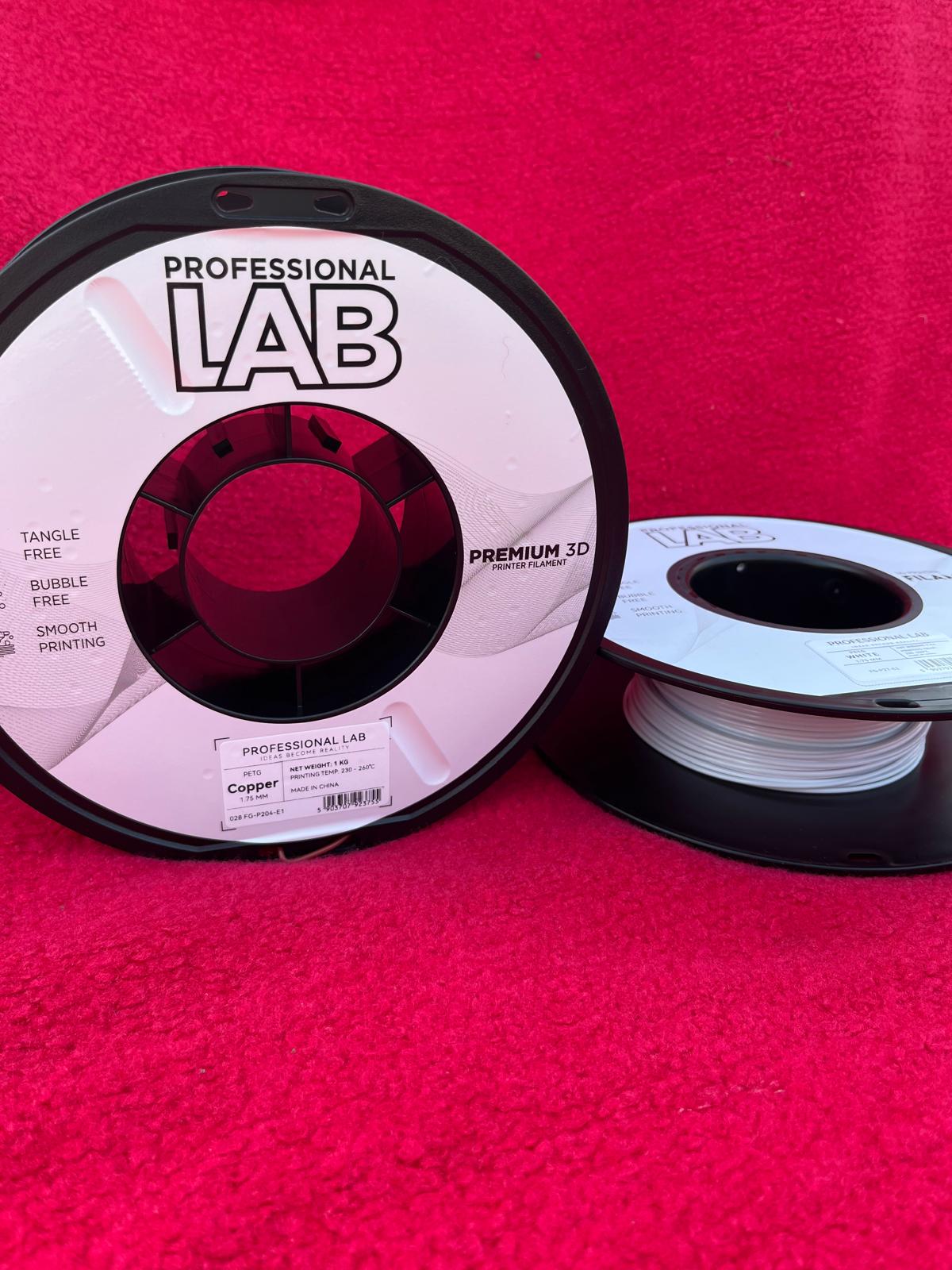 Professional Lab – kvalitní filamenty pro spolehlivý 3D tisk