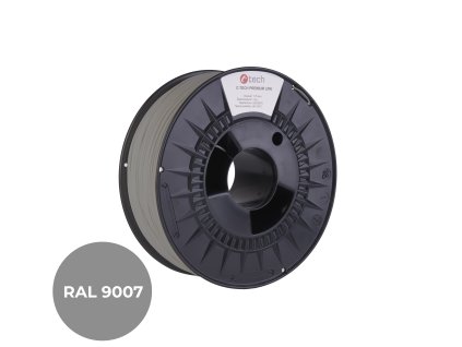 filament c tech premium line petg sedy hlinik ral9007 1 75mm 1kg ie1775046