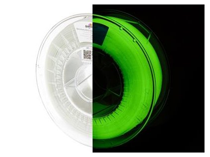 filament spectrum pet g glow in the dark 1 75mm yellow green 1kg i38691