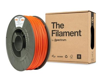 filament the filament pla 1 75mm machinery orange 1kg i40085