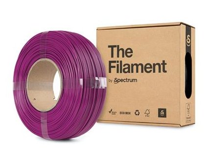 filament the filament refill pla hs 1 75mm quantum purple 1kg i40154