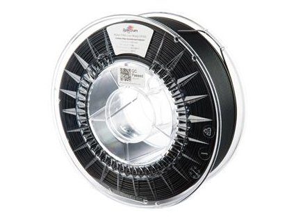 tiskova struna filament spectrum nylon pa6 low warp cf15s 1 75mm bk 1kg i39340
