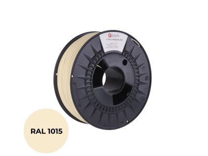 filament c tech premium line pla slonova kost svetla ral1015 1 75mm 1kg ie1775055