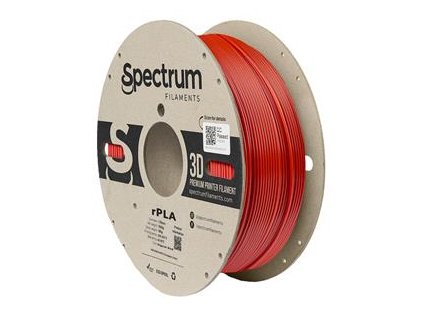 filament spectrum r pla 1 75mm signal red 1kg i38577