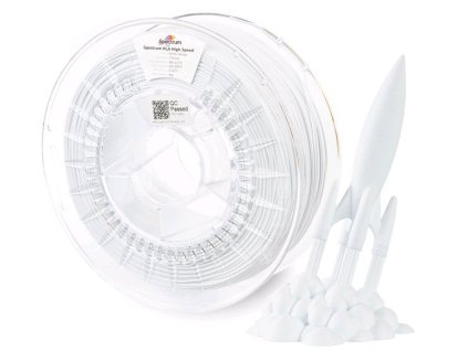 filament spectrum pla high speed 1 75mm arctic white 1kg ie1938054