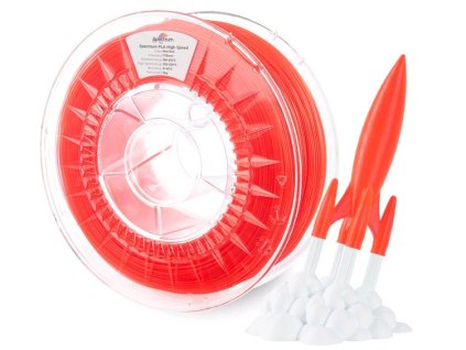 filament spectrum pla high speed 1 75mm neo red 1kg ie1938062