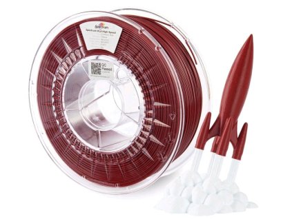 filament spectrum pla high speed 1 75mm crimson red 1kg ie1938077