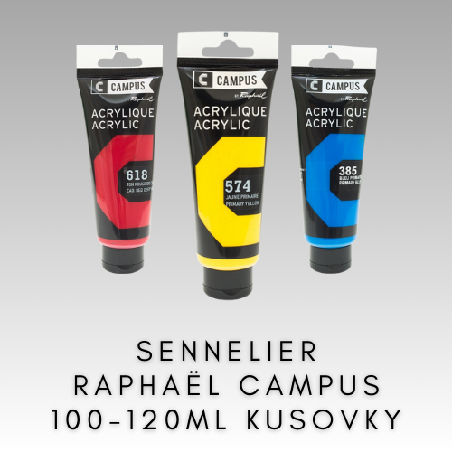 SENNELIER RAPHAËL CAMPUS AKRYLOVÉ FARBY 100-120 ML