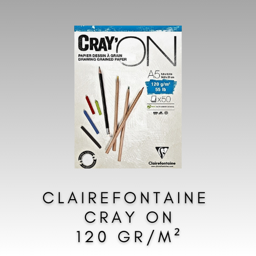 CLAIREFONTAINE CRAY ON SKICOVACÍ BLOK 120 GR/M2