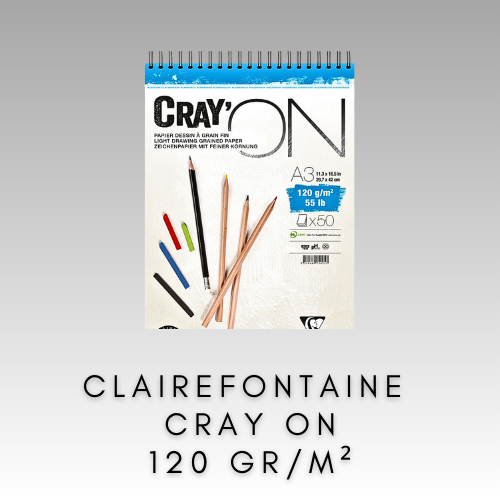 CLAIREFONTAINE CRAY ON 120 GR/M2