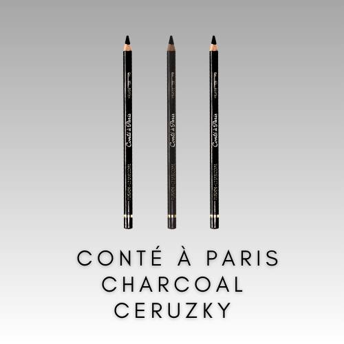 CONTÉ À PARIS CHARCOAL UHLÍKOVÉ CERUZKY