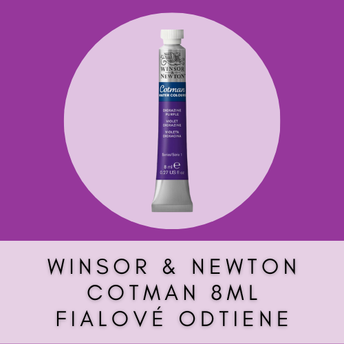 WINSOR & NEWTON COTMAN 8 ML FIALOVÉ ODTIENE