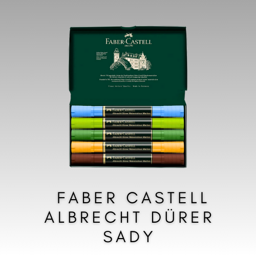 FABER CASTELL ALBRECHT DÜRER AKVARELOVÉ MARKERY SADY