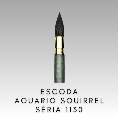 ESCODA AQUARIO SQUIRREL ŠTETCE PRE AKVARELOVÉ FARBY SÉRIA 1130