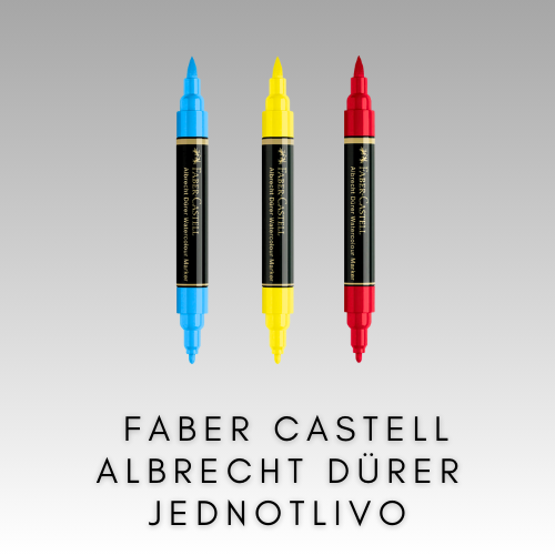 FABER CASTELL ALBRECHT DÜRER AKVARELOVÉ MARKERY JEDNOTLIVO