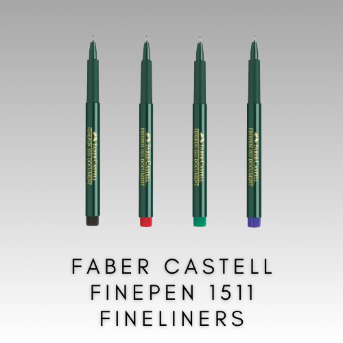 FABER CASTELL FINEPEN 1511 FINELINERS