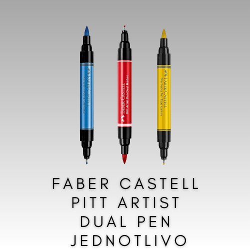 FABER CASTELL PITT ARTIST DUAL PEN JEDNOTLIVO