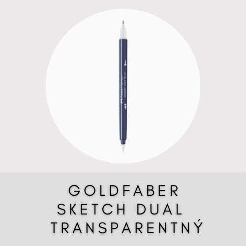 FABER CASTELL GOLDFABER SKETCH DUAL TRANSPARENTNÝ