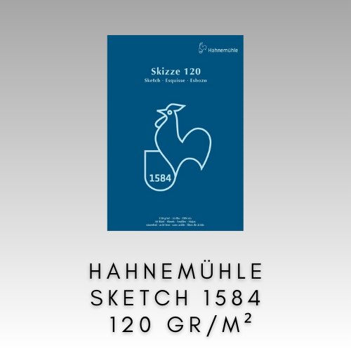 HAHNEMÜHLE SKETCH 1584 120 GR/M2