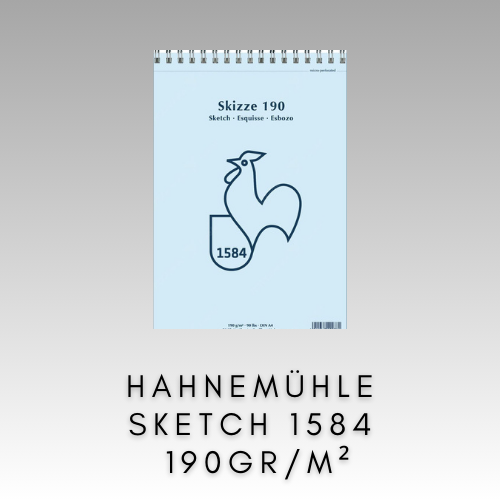 HAHNEMÜHLE SKETCH 1584 190 GR/M2