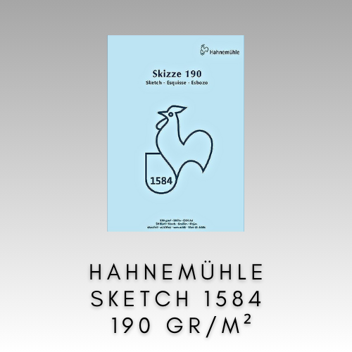 HAHNEMÜHLE SKETCH 1584 190 GR/M2