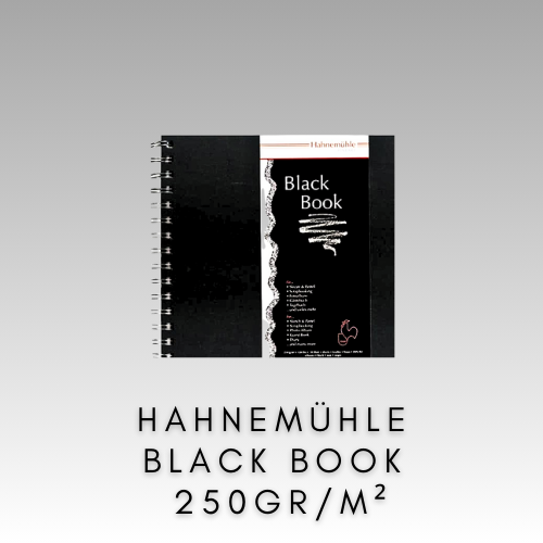 HAHNEMÜHLE BLACK BOOK 250 GR/M2