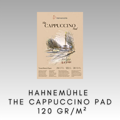 HAHNEMÜHLE THE CAPPUCCINO PAD 120 GR/M2