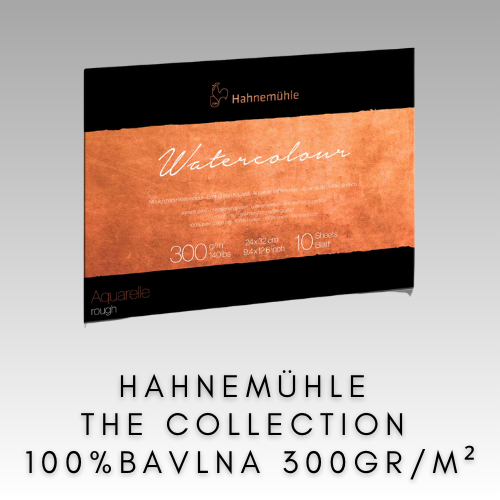 HAHNEMÜHLE THE COLLECTION 100 % BAVLNA 300 GR/M2