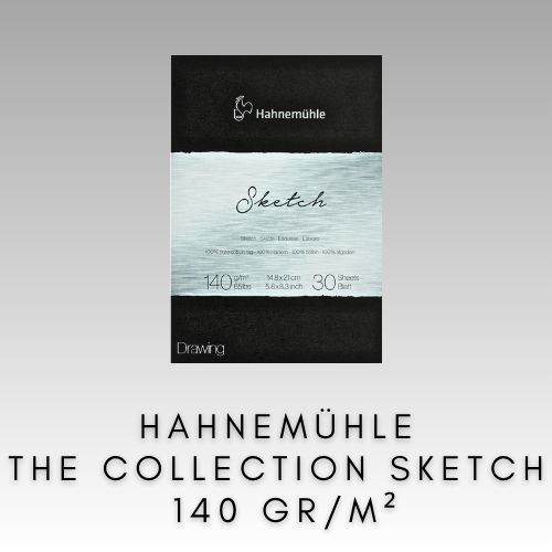 HAHNEMÜHLE THE COLLECTION 140 GR/M2, 100 % BAVLNA