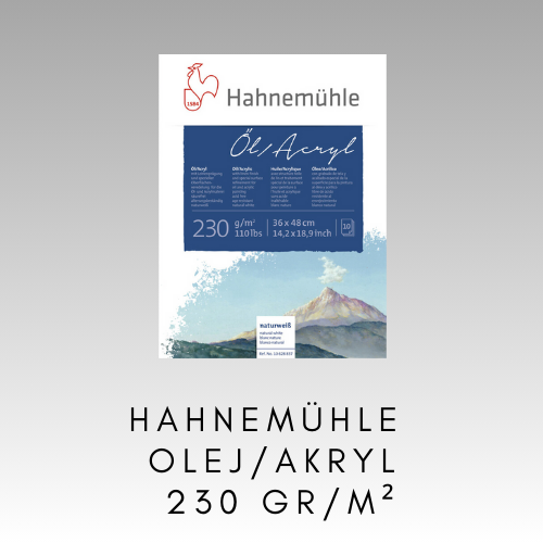 HAHNEMÜHLE MALIARSKA DOSKA PRE OLEJOVÉ A AKRYLOVÉ FARBY 230 GR/M2