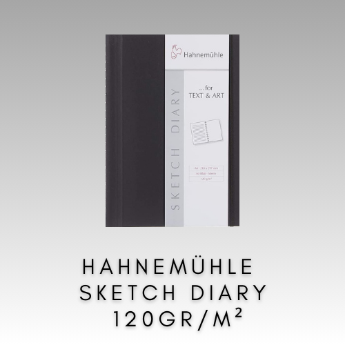 HAHNEMÜHLE SKETCH DIARY 120 GR/M2