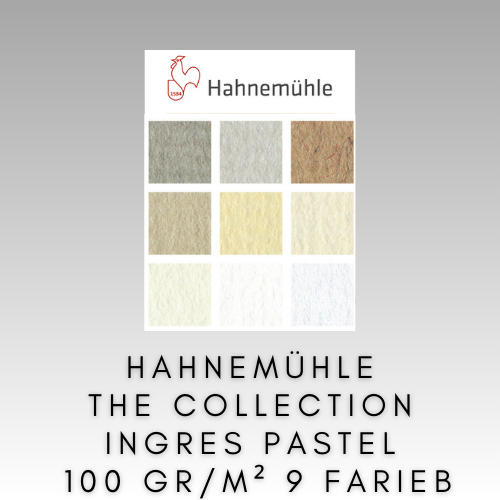 HAHNEMÜHLE THE COLLECTION INGRES PASTEL BLOK 100 GR/M2 - 9 FARIEB