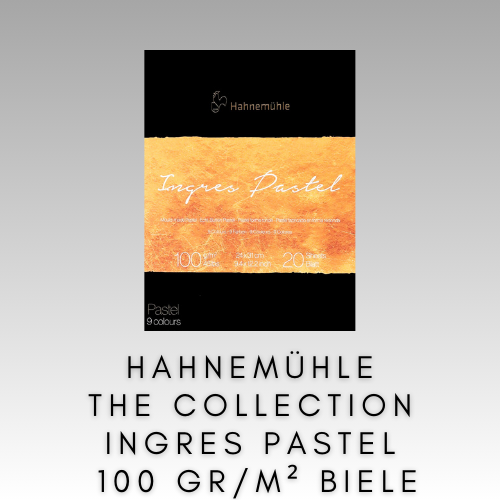 HAHNEMÜHLE THE COLLECTION INGRES PASTEL BLOK 100 GR/M2 - WHITE