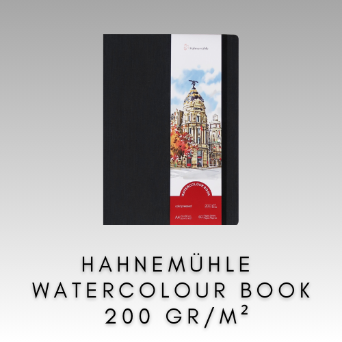 HAHNEMÜHLE WATERCOLOUR BOOK 200 GR/M2