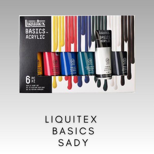 LIQUITEX BASICS SADY AKRYLOVÝCH FARIEB