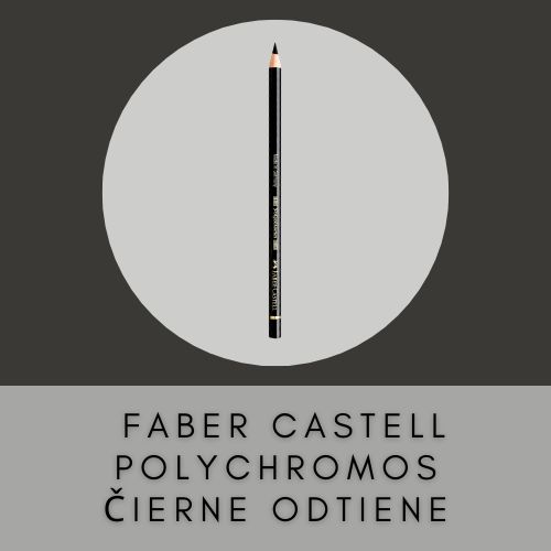 FABER CASTELL POLYCHROMOS ČIERNA