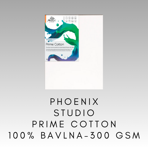 PHOENIX STUDIO PRIME COTTON CANVAS 100 % BAVLNA 300 GR/M2