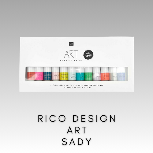 RICO DESIGN ART SADY AKRYLOVÝCH FARIEB