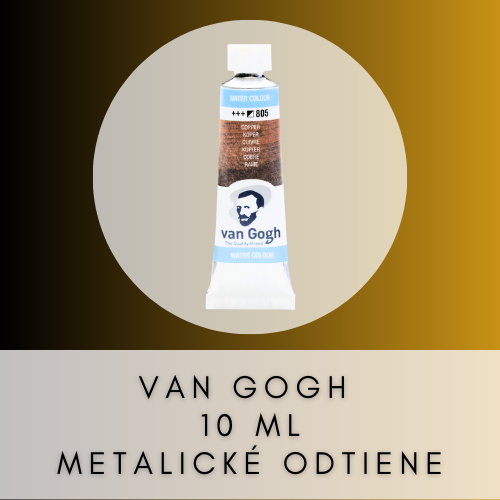 VAN GOGH 10 ML METALICKÉ ODTIENE