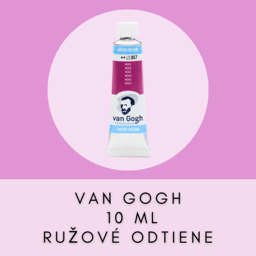 VAN GOGH 10 ML RUŽOVÉ ODTIENE