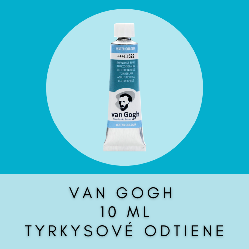 VAN GOGH 10 ML TYRKYSOVÉ ODTIENE