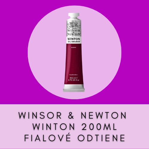 WINSOR & NEWTON WINTON 200 ML FIALOVÉ ODTIENE