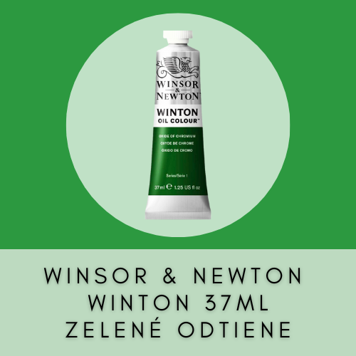 WINSOR & NEWTON WINTON 37 ML ZELENÉ ODTIENE