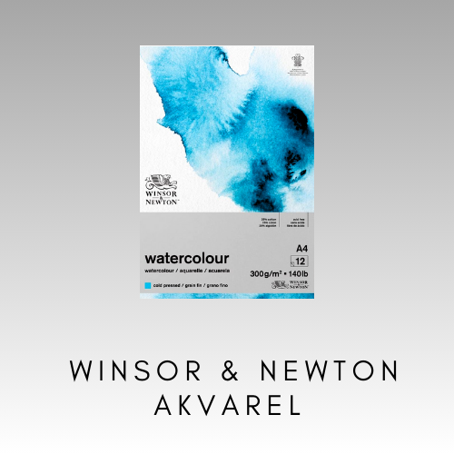 WINSOR & NEWTON PAPIERE PRE AKVARELOVÉ FARBY