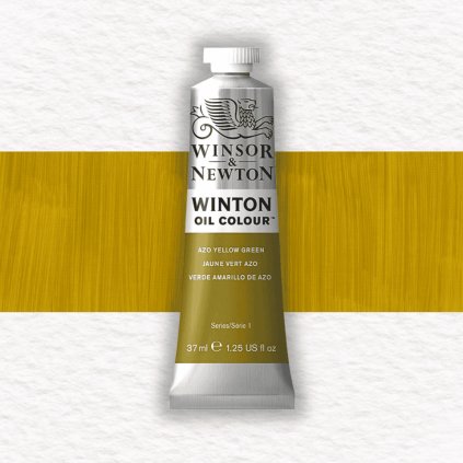 OLEJOVÁ FARBA - WINSOR & NEWTON - WINTON - 37 ML | AZO YELLOW GREEN