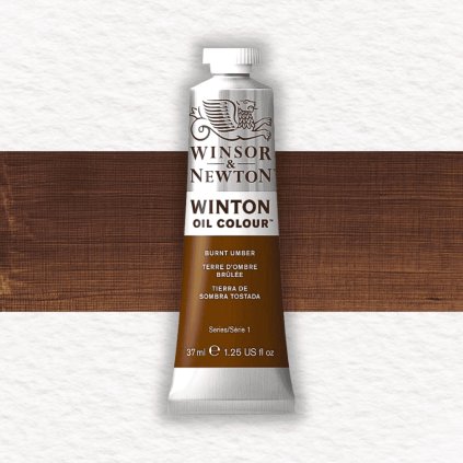 OLEJOVÁ FARBA - WINSOR & NEWTON - WINTON - 37 ML | BURNT UMBER