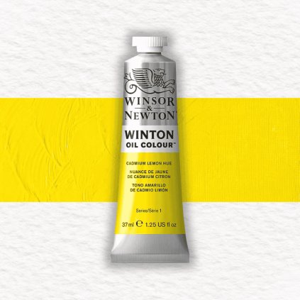 OLEJOVÁ FARBA - WINSOR & NEWTON - WINTON - 37 ML | CADMIUM LEMON HUE